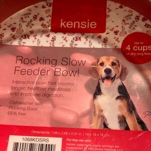 Kenzie Rocker Bowl NWT PinkRose